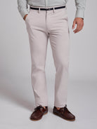 CALÇAS ALGODÃO CINZENTAS REGULAR FIT MR. BLUE