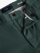 Calções Slim Fit Verdes Mr. Blue