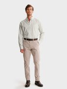 CAMISA VERDE REGULAR FIT MR. BLUE