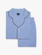 Pijama Azul Manga Comprida Classic Fit Mr. Blue