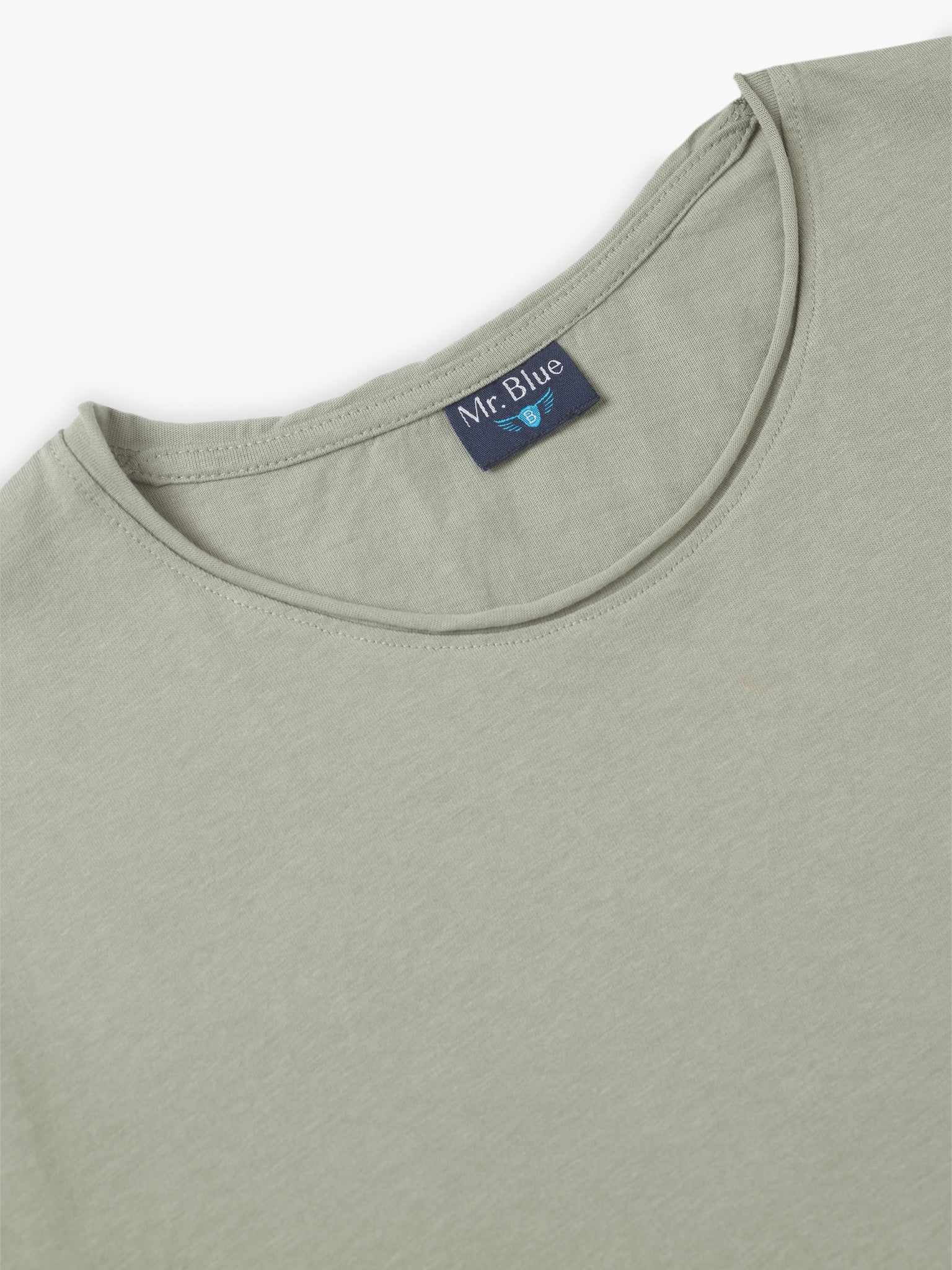 CAMISETA VERDE MANGA CORTA REGULAR FIT MR. AZUL