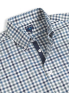 CAMISA AZUL MANGA CURTA REGULAR FIT MR. BLUE