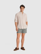 CAMISA CRU MANGA COMPRIDA REGULAR FIT MR. BLUE