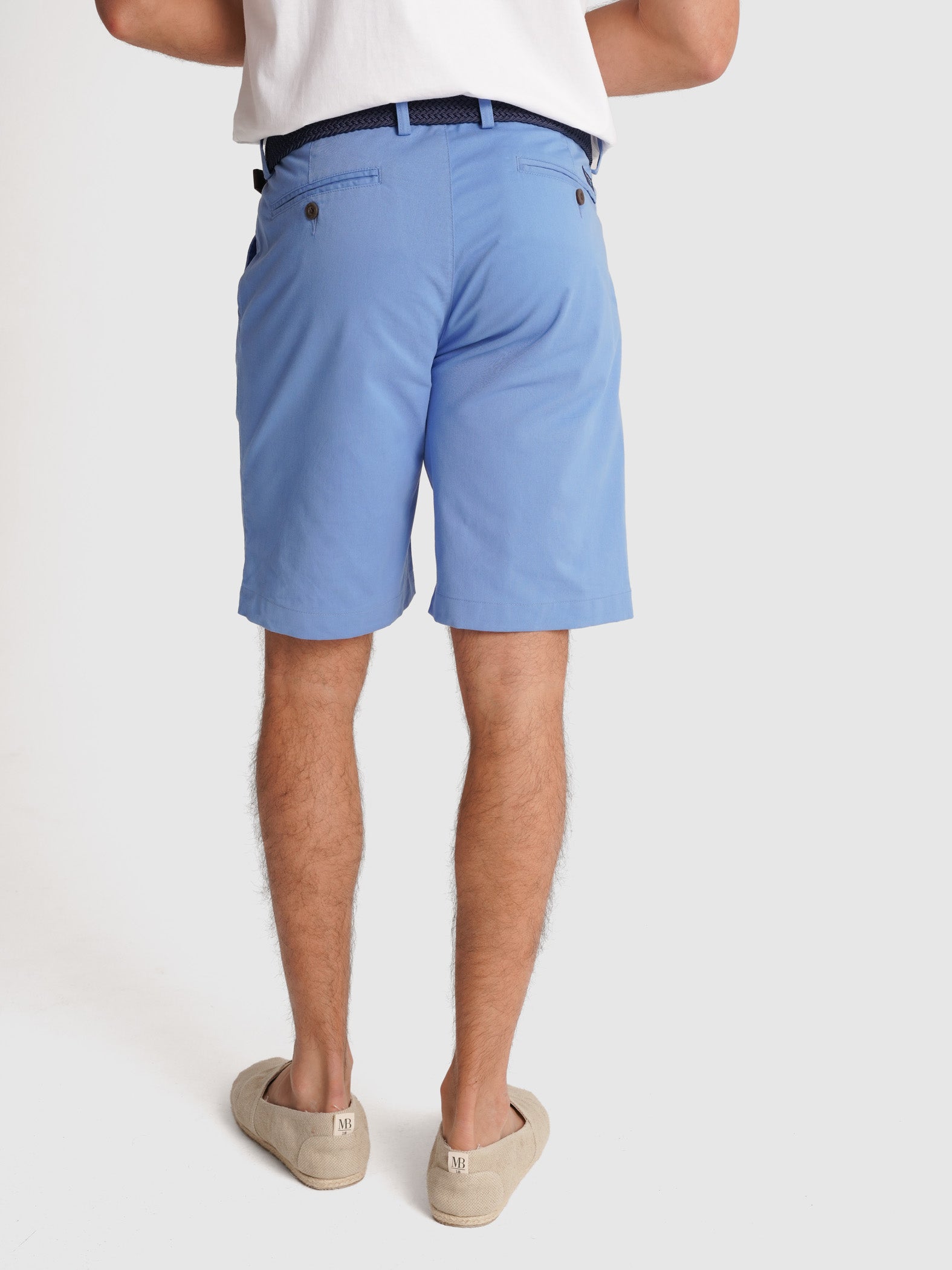 BERMUDA TWILL AZUIS REGULAR FIT MR. BLUE