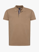 Polo Regular Fit Piquet Bege Mr. Blue