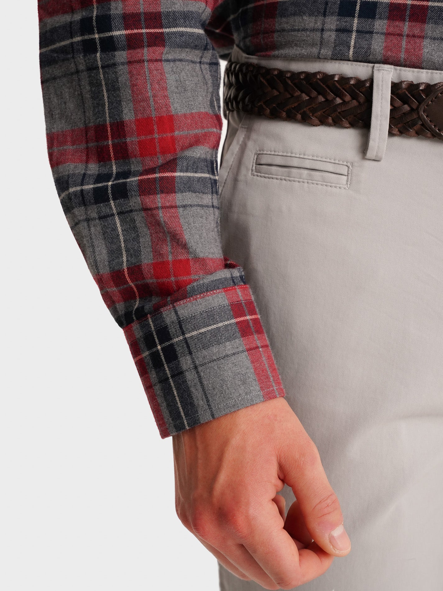 GRAY SLIM FIT MR. BLUE