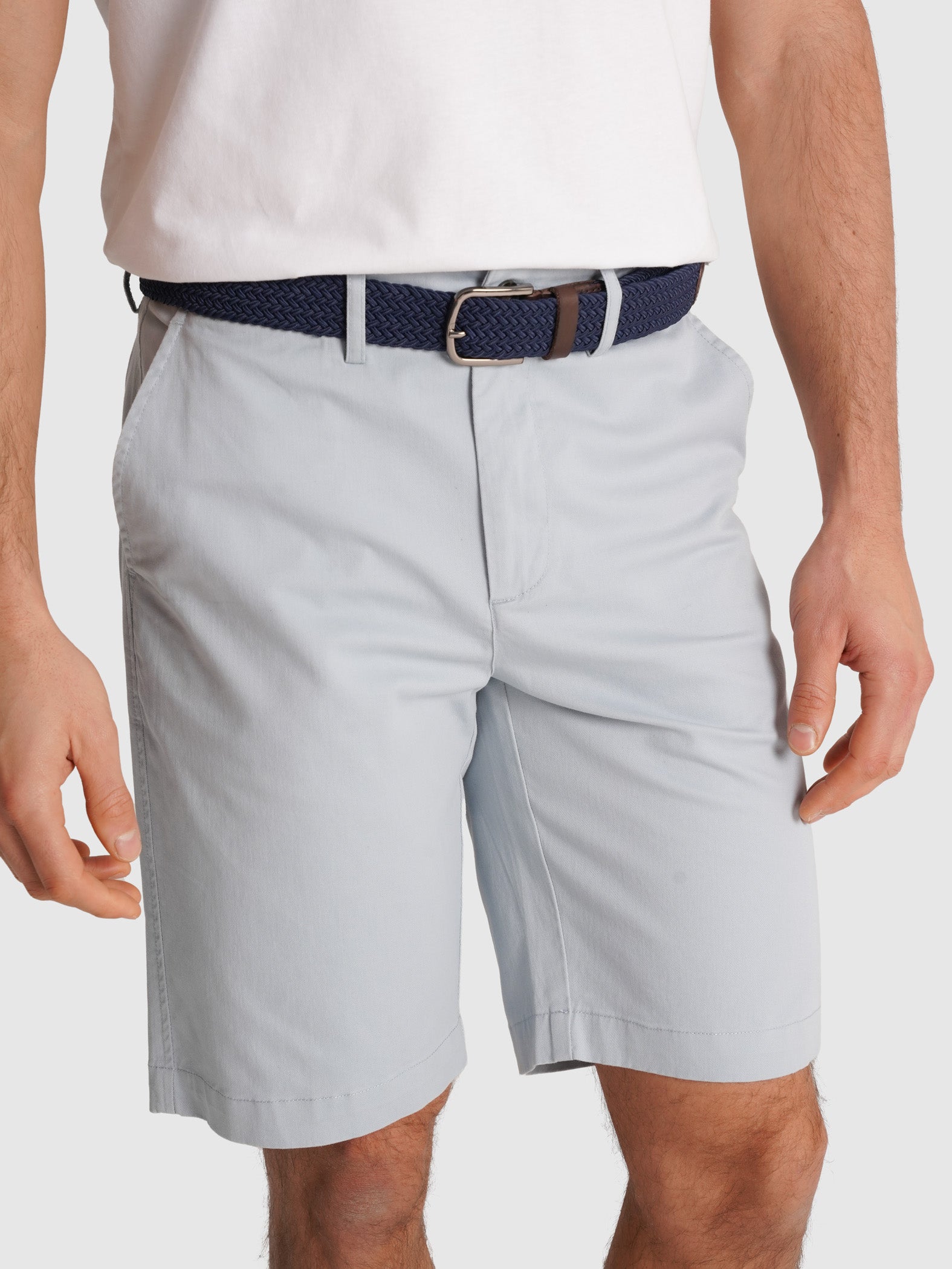 BERMUDA TWILL AZUIS REGULAR FIT MR. BLUE