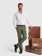 Calça Verdes Regular Fit Mr. Blue