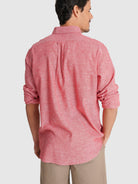 CAMISA VERMELHA MANGA COMPRIDA REGULAR FIT MR. BLUE