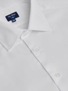 CAMISA ALGODÃO BRANCA MANGA COMPRIDA CLASSIC FIT MR. BLUE