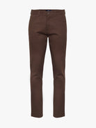 ALGODÓN MARRÓN SLIM FIT MR. AZUL