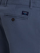 CALÇAS ALGODÃO AZUIS REGULAR FIT MR. BLUE