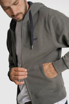 HOODIE ALGODÃO VERDE LISO MR. BLUE