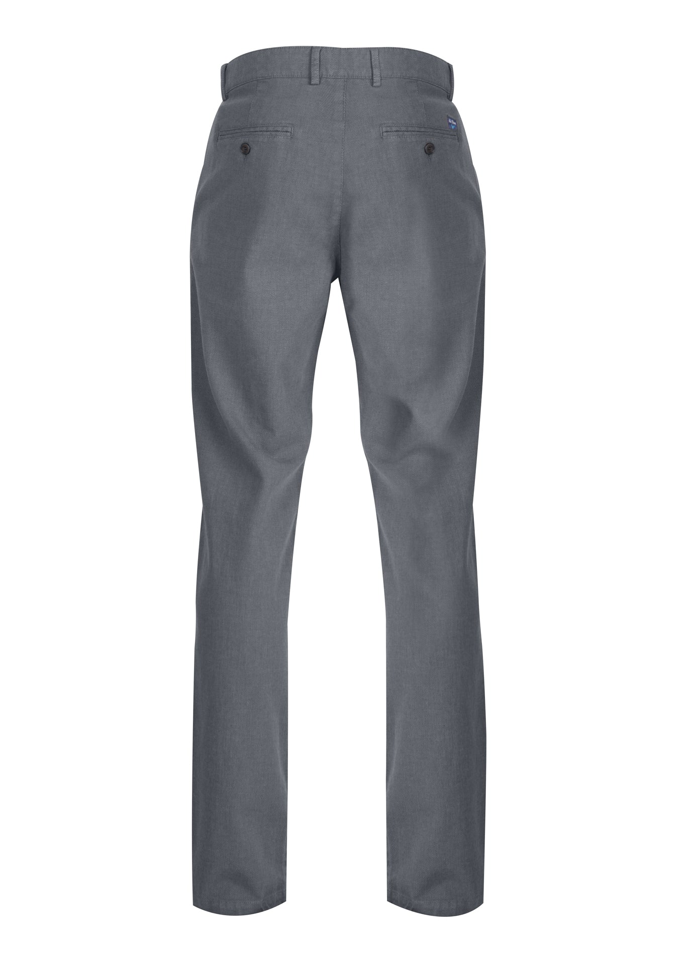 Calças Chino Canvas lisas Tailored Fit - Mr Blue