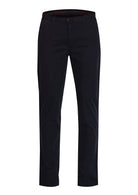 Calças chino algodão regular fit azul escuro - Mr Blue