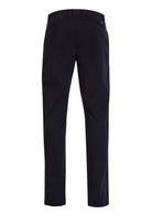 Calças chino algodão regular fit azul escuro - Mr Blue