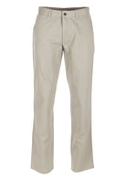 Calças Chinos lisas beige - Mr Blue