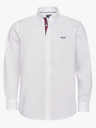 Camisa Regular Fit Popeline Branca Mr. Blue