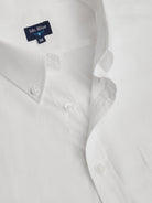 Camisa Regular Fit Popeline Branca Mr. Blue