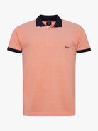 Polo Regular Fit Piquet Laranja Mr. Blue