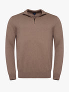 Pullover Caxemira Fino Castanho Mr. Blue