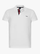 Polo Regular Fit Piquet Branco Mr. Blue