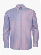 Camisa azul Oxford de corte estándar de Mr. Blue