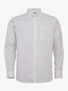Camisa Regular Fit Fil-a-Fil Verde Mr. Blue