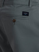 Calças Chinos Regular Fit Twill Azuis Mr. Blue