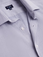 Camisa slim fit azul dobby Mr. Blue