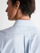 Camisa Popelina Regular Fit Azul Mr. Blue