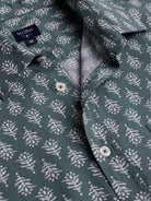 Camisa Regular Fit Popeline Verde Mr. Blue