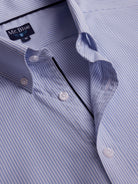 Camisa Popelina Regular Fit Azul Mr. Blue